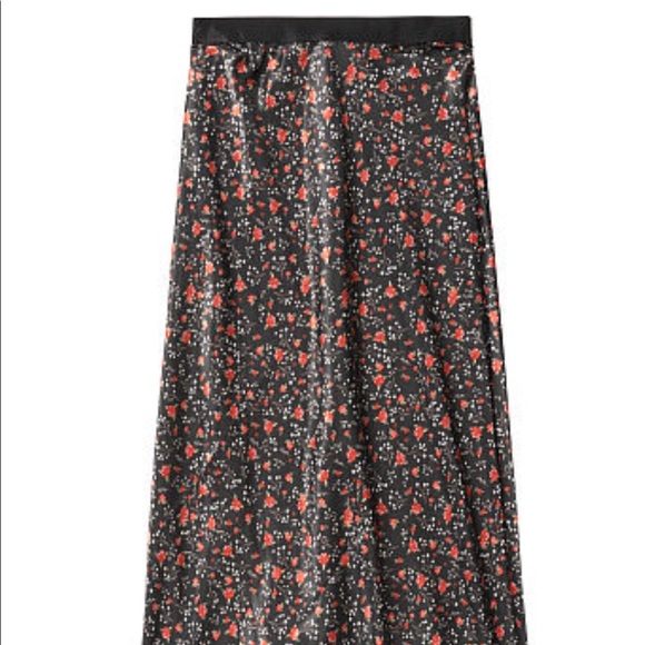 2X HP! NWT VS PINK Satin Midi Skirt - Picture 2 of 4